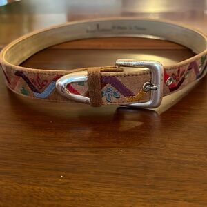 Vintage embroidery Royal Robbins belt